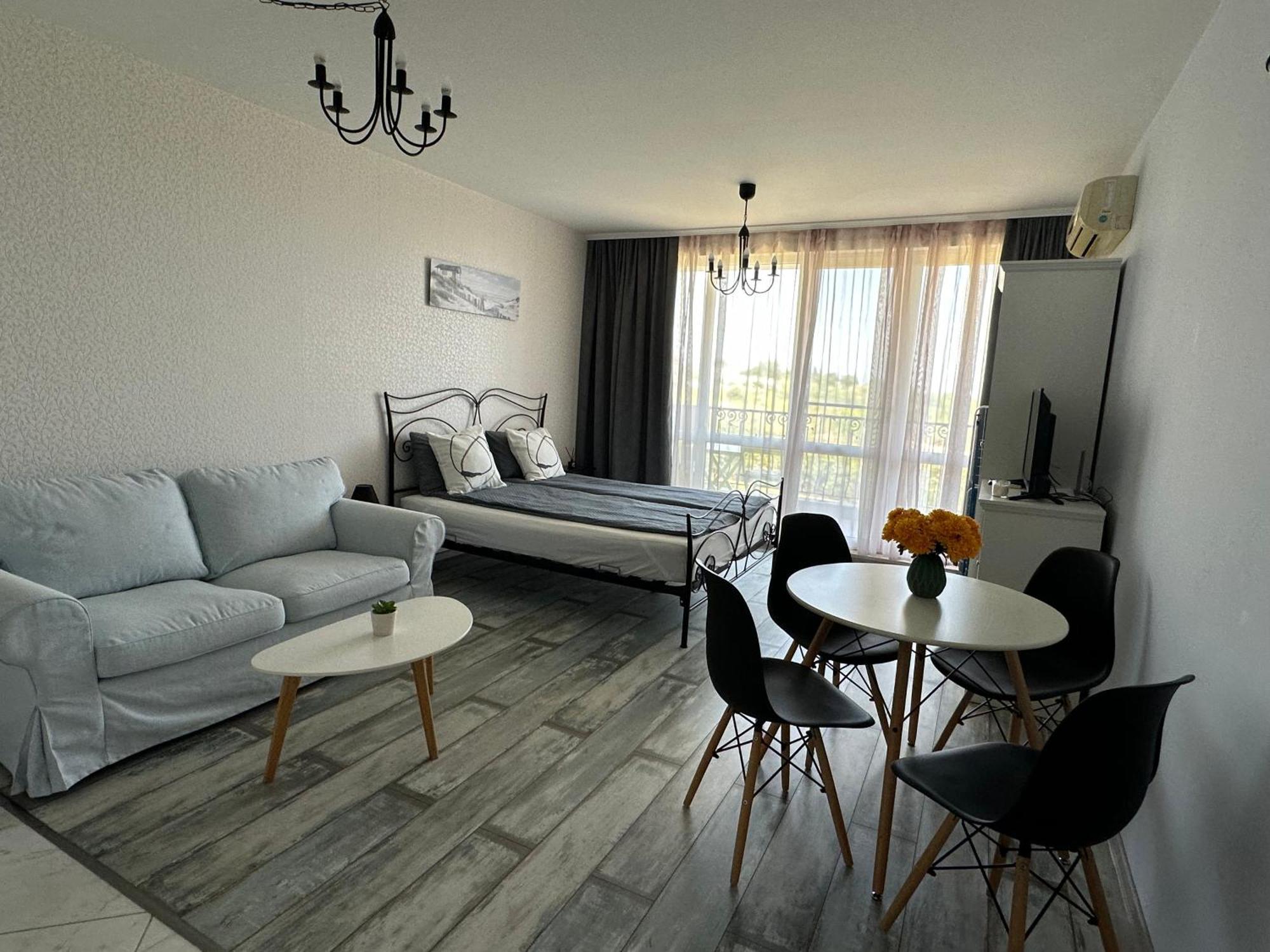 Studio E32 Atia Resort Chernomoretz Tjernomorets Exteriör bild